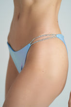 Load image into Gallery viewer, SOFIA Bikini Bottom Metallic Blue
